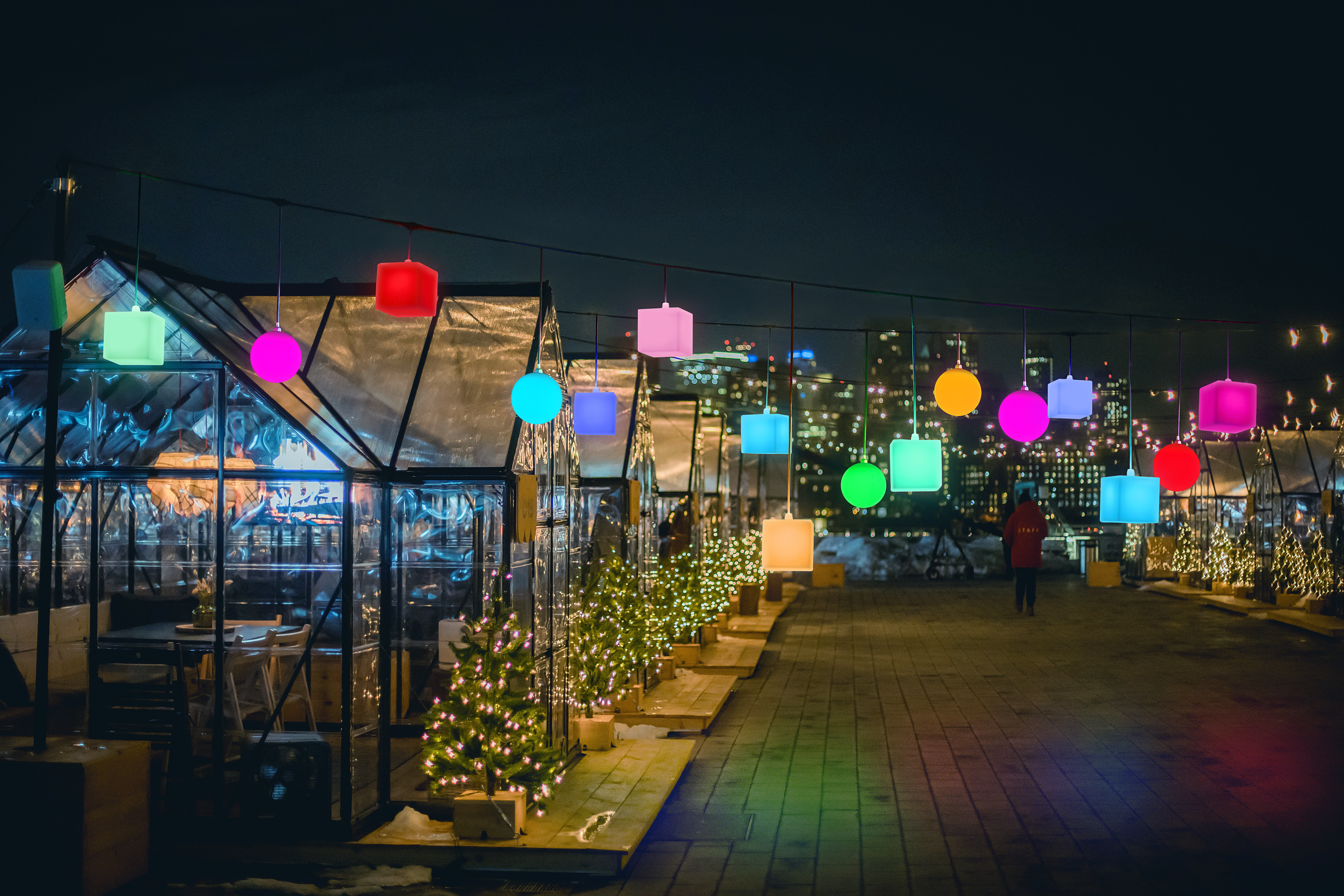 Lumi&egrave;re du cube RGB